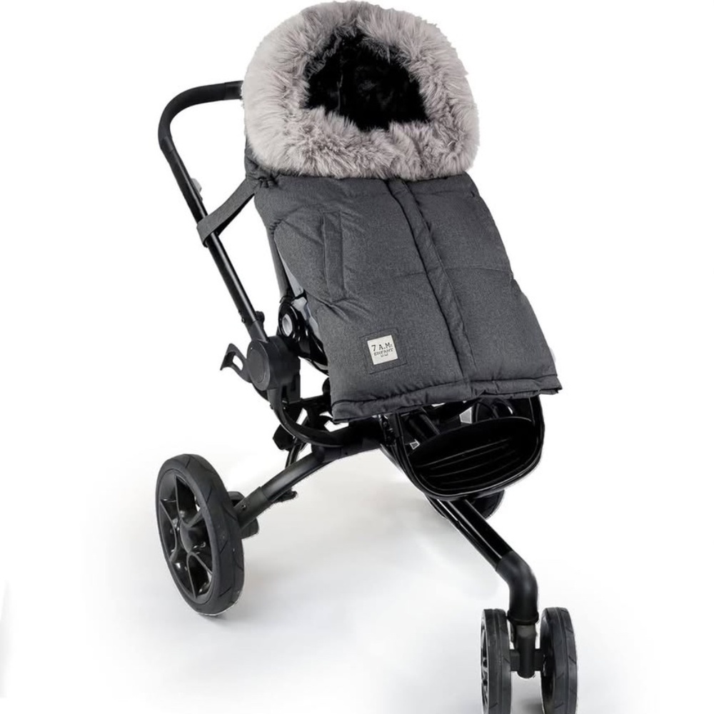 7AM Enfant Stroller Blanket 212 - Adjustable Baby Car Seat Zipped Blanket - Picture 3 of 6